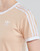 Textiel Dames T-shirts korte mouwen adidas Originals 3 STRIPES TEE Orange
