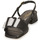 Schoenen Dames Sandalen / Open schoenen Fericelli PANILA Zwart / Wit