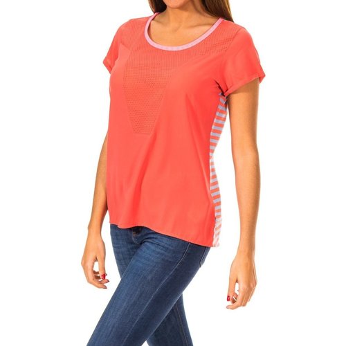 Textiel Dames T-shirts met lange mouwen Gaastra 36723551-681 Rood