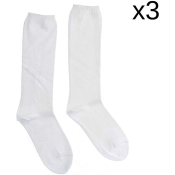 Ondergoed Meisjes High socks Marie Claire 7501-BLANCO Wit