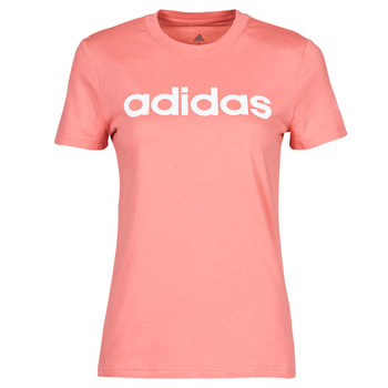Textiel Dames T-shirts korte mouwen adidas Performance W LIN T Roze