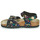 Schoenen Meisjes Sandalen / Open schoenen Birkenstock RIO Zwart / Multicolour