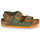 Schoenen Jongens Sandalen / Open schoenen Birkenstock MILANO Kaki / Orange