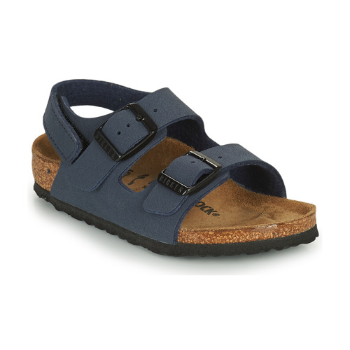 Schoenen Jongens Sandalen / Open schoenen Birkenstock MILANO HL Blauw