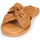 Schoenen Dames Leren slippers Vanessa Wu SD2223CM Brown