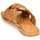 Schoenen Dames Leren slippers Vanessa Wu SD2223CM Brown