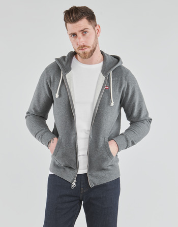 Textiel Heren Sweaters / Sweatshirts Levi's NEW ORIGINAL ZIP UP Grijs