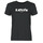Textiel Dames T-shirts korte mouwen Levi's THE PERFECT TEE Zwart