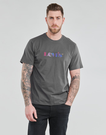 Levi's SS RELAXED FIT TEE Grijs