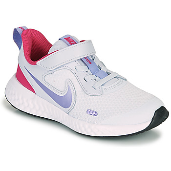 Schoenen Meisjes Allround Nike REVOLUTION 5 PS Blauw / Violet