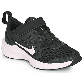 Schoenen Kinderen Allround Nike DOWNSHIFTER 10 PS Zwart / Wit