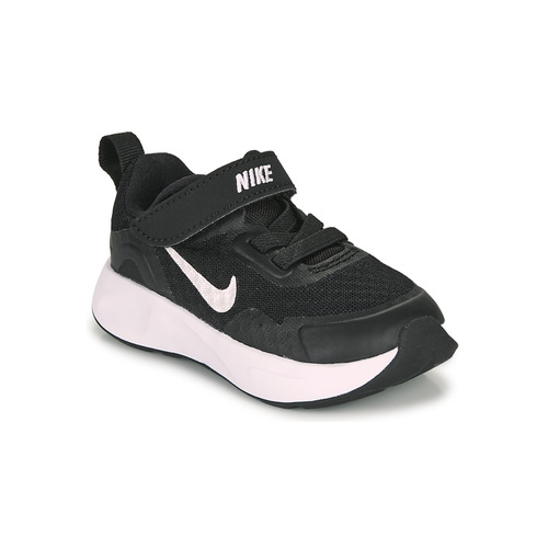 Schoenen Kinderen Allround Nike WEARALLDAY TD Zwart / Wit