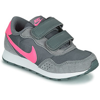 Schoenen Meisjes Lage sneakers Nike MD VALIANT PS Grijs / Roze