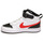 Schoenen Kinderen Hoge sneakers Nike NIKE COURT BOROUGH MID 2 Wit / Rood / Zwart