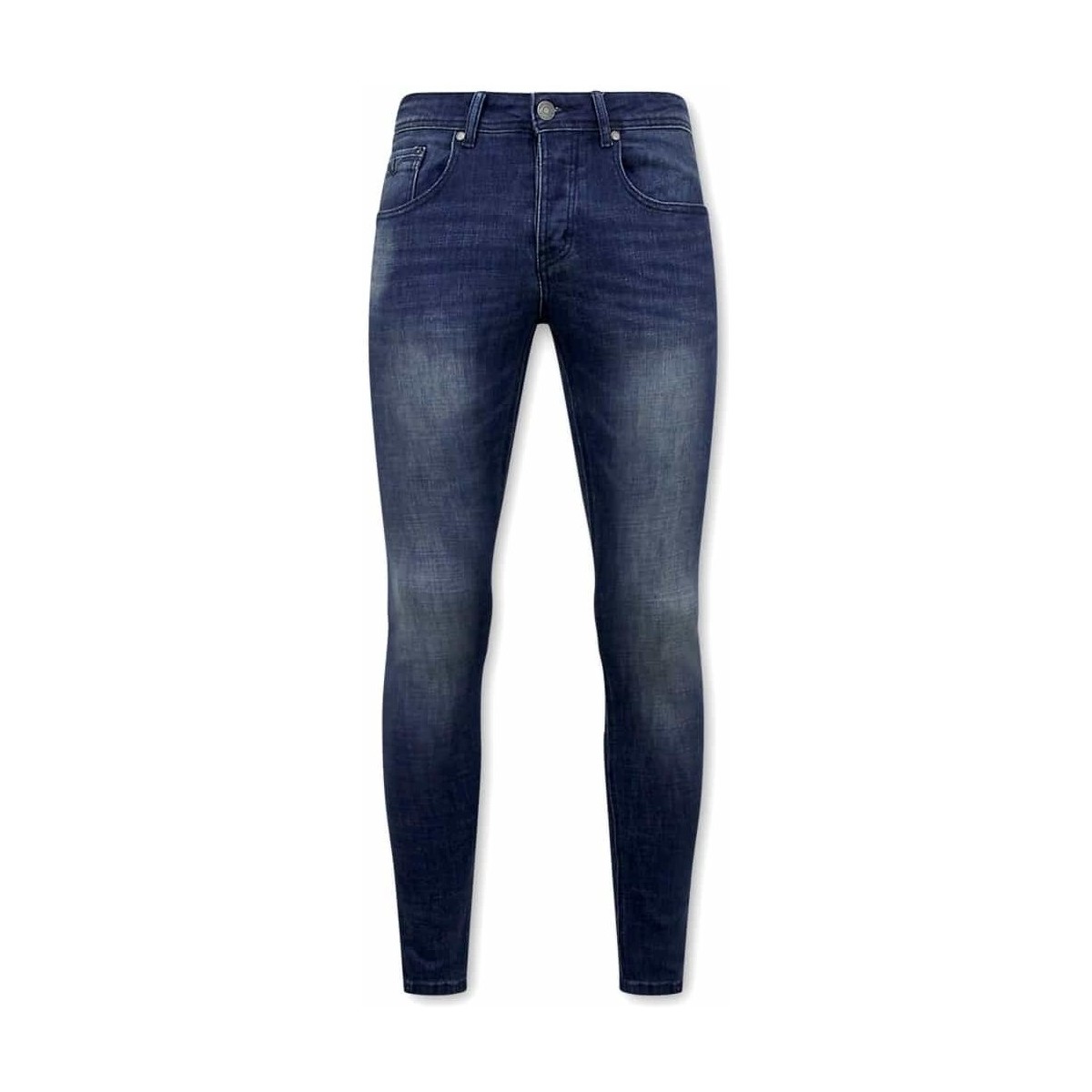 Textiel Heren Skinny jeans True Rise Spijkerbroek D Blauw