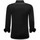 Textiel Heren Overhemden lange mouwen Tony Backer Luxe Italiaans Zwart