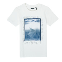 Textiel Jongens T-shirts korte mouwen Ikks XS10033-19-J Wit
