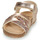 Schoenen Meisjes Sandalen / Open schoenen Mod'8 KOENIA Roze / Gold