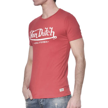 Textiel Heren T-shirts korte mouwen Von Dutch  Rood