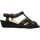 Schoenen Dames Sandalen / Open schoenen Marco TWIST Zwart