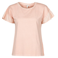 Textiel Dames T-shirts korte mouwen Esprit T-SHIRTS Roze