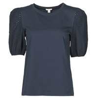 Textiel Dames T-shirts korte mouwen Esprit T-SHIRTS Zwart