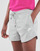 Textiel Dames Korte broeken / Bermuda's Nike NSESSNTL FLC HR SHORT FT Grijs / Wit