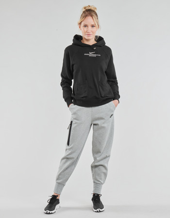 Textiel Dames Trainingsbroeken Nike NSTCH FLC ESSNTL HR PNT Grijs / Zwart