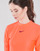 Textiel Dames T-shirts korte mouwen Nike NSICN CLSH TOP SS MESH Orange