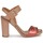 Schoenen Dames Sandalen / Open schoenen Eva Turner  Brons / Rood