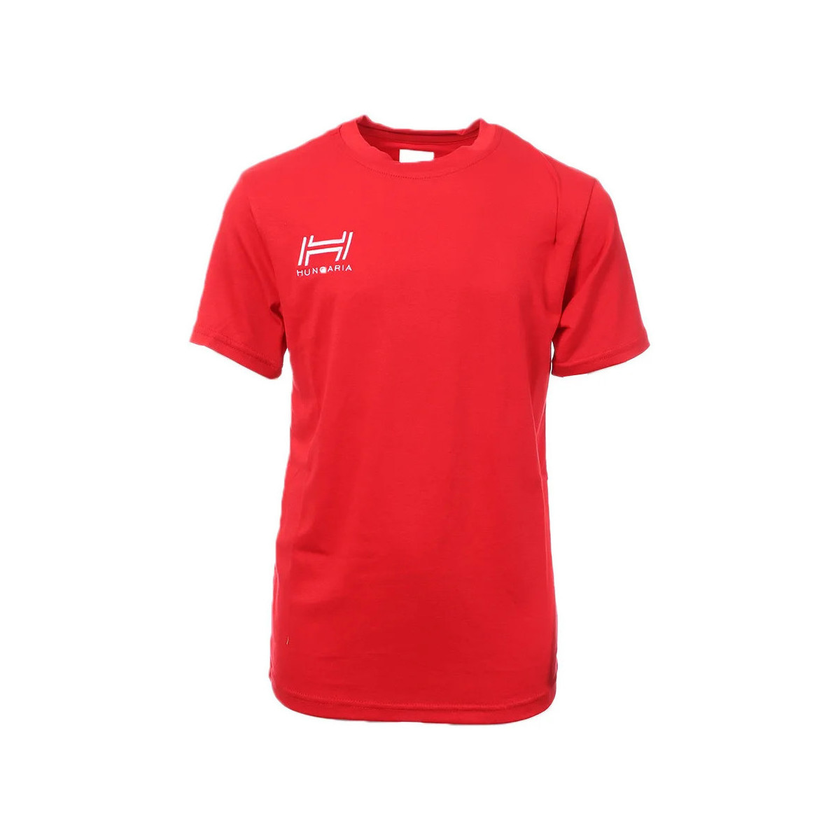 Textiel Jongens T-shirts & Polo’s Hungaria  Rood