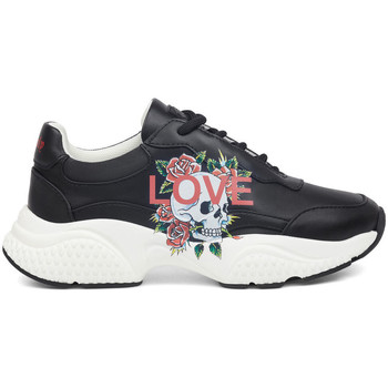 Schoenen Dames Sneakers Ed Hardy - Insert runner-love black/white Zwart