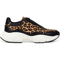 Schoenen Dames Sneakers Ed Hardy - Insert runner-wild black/leopard Zwart