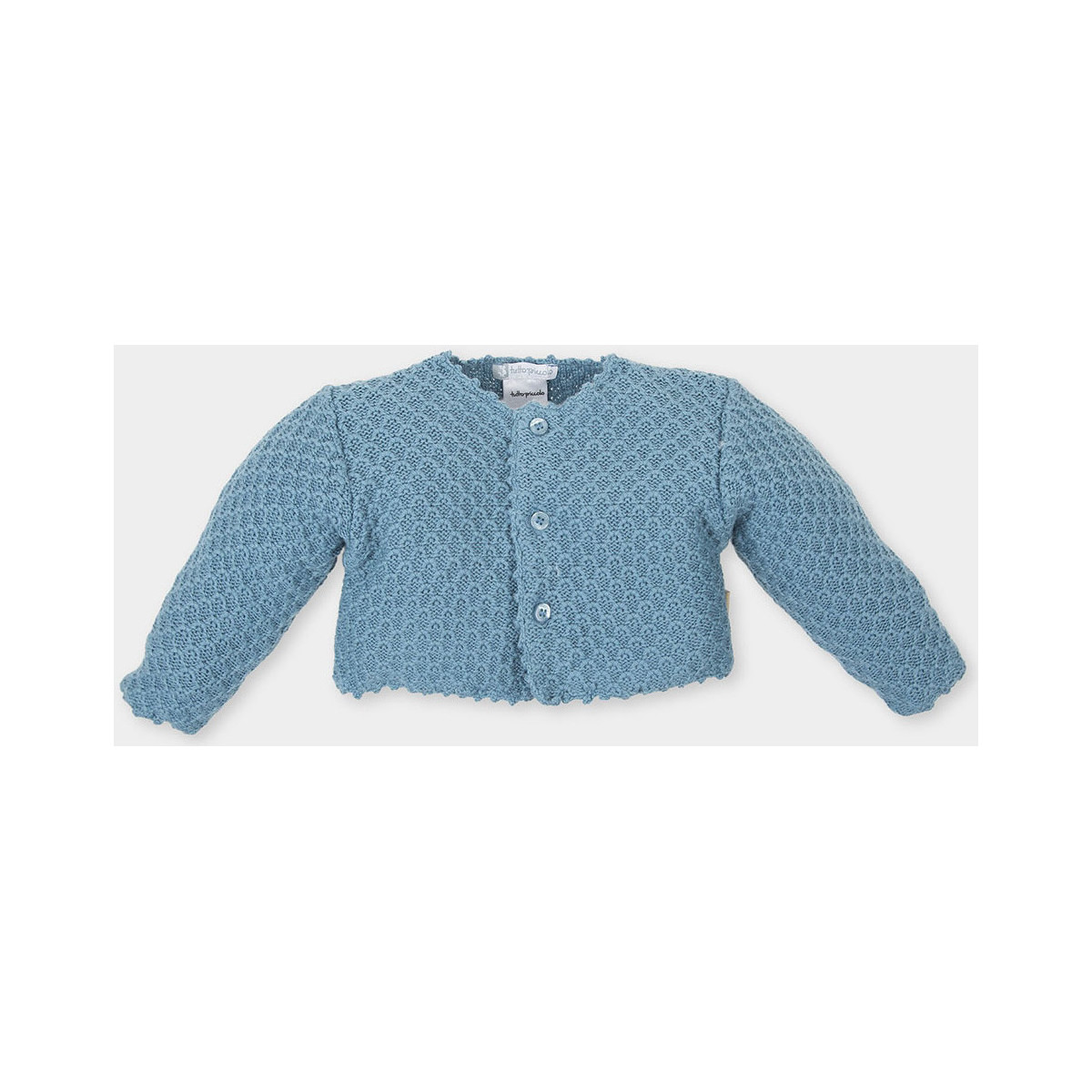 Textiel Kinderen Jacks / Blazers Tutto Piccolo 3644NUW17-AGUAMARINA Blauw