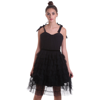 Textiel Dames Korte jurken Fracomina F120W14019W01201 Zwart