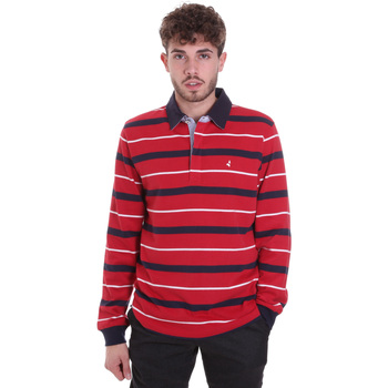 Textiel Heren Polo's lange mouwen Navigare NV30030 Rood