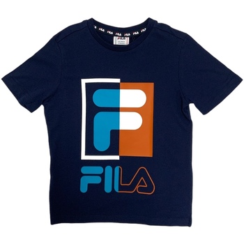 Textiel Kinderen T-shirts & Polo’s Fila 688149 Blauw