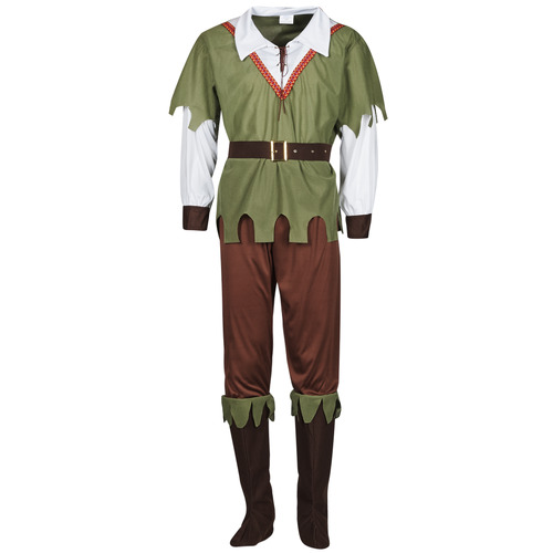 Textiel Heren Verkleedkleding Fun Costumes COSTUME ADULTE FOREST HUNTER Multicolour