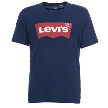 Textiel Heren T-shirts korte mouwen Levi's GRAPHIC SET IN Marine