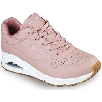 Schoenen Dames Sneakers Skechers UNO STAND AIR Roze