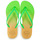 Schoenen Dames Slippers Havaianas SLIM GRADIENT Wit / Groen