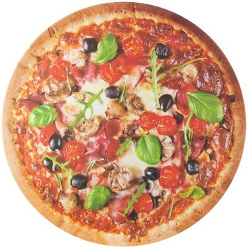 Wonen Schaaltjes en manden Signes Grimalt Ronde Pizzaplaat Multicolour