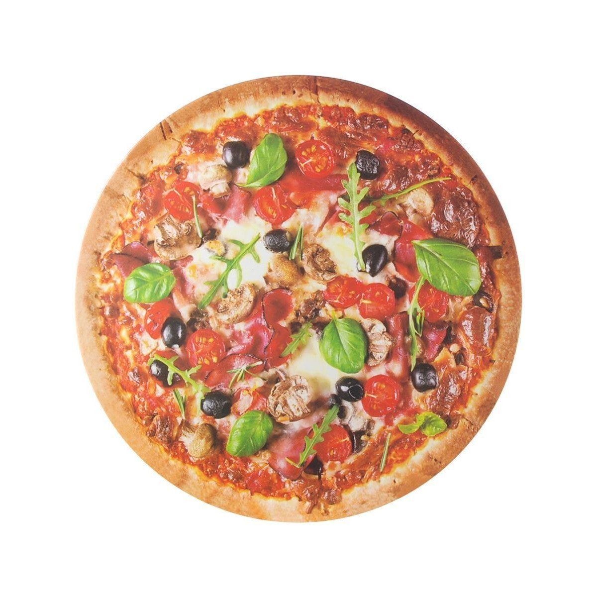 Wonen Beeldjes Signes Grimalt Ronde Pizzaplaat Multicolour