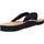 Schoenen Dames Sandalen / Open schoenen Tommy Hilfiger LEATHER FOOTBED BEACH SA Blauw