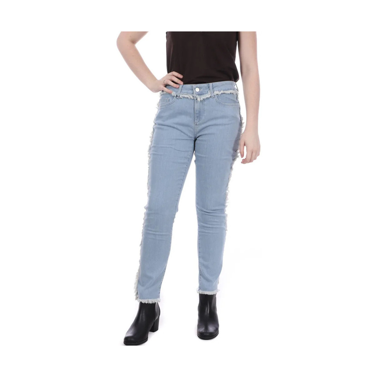 Textiel Dames Skinny Jeans French Connection  Blauw