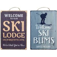 Wonen Posters Signes Grimalt Skiwandplaat Set 2 He Multicolor