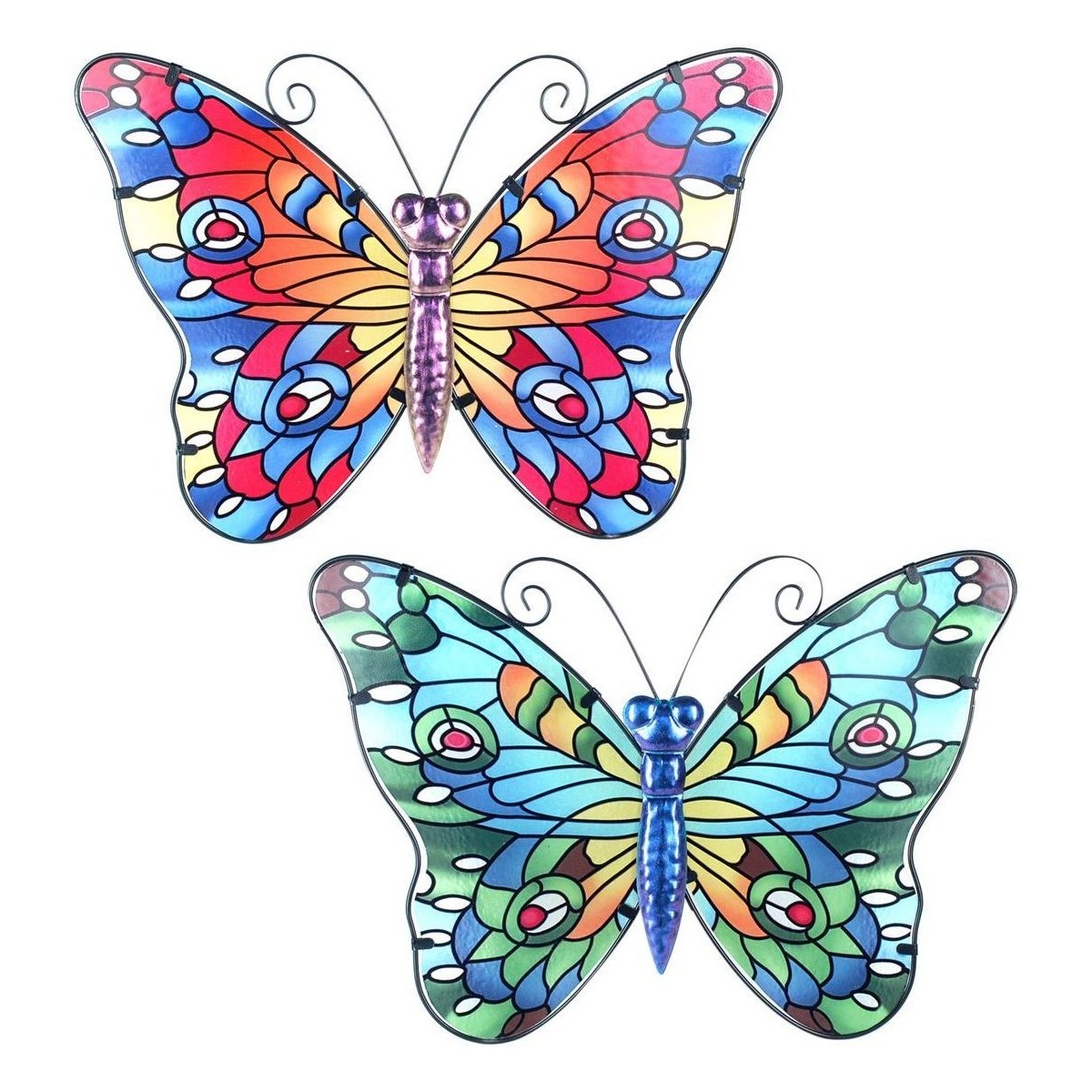 Wonen Beeldjes Signes Grimalt Vlinder 2 Verschillende Multicolour