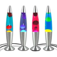 Wonen Tafellampen Signes Grimalt Lavalampen Set 4 U Multicolour