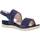 Schoenen Sandalen / Open schoenen Stonefly EVE 9 VELOUR Blauw