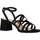 Schoenen Dames Sandalen / Open schoenen Stonefly CANDY 1 SUEDE (6529 SUEDE) Zwart